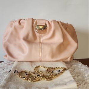 Loeffler Randall Women's Analeigh Clutch, Ballet, Pink, One Size